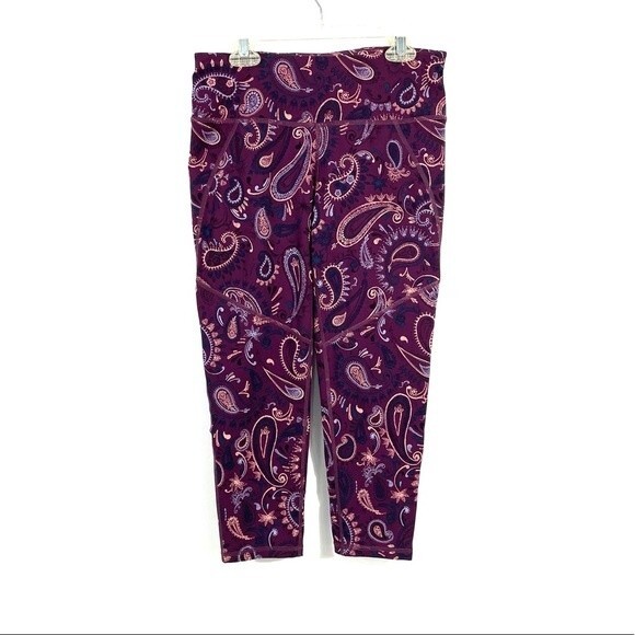 SWEATY BETTY The Power Cropped Paisley Leggings - Picture 2 of 10